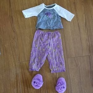 American Girl doll pajama set